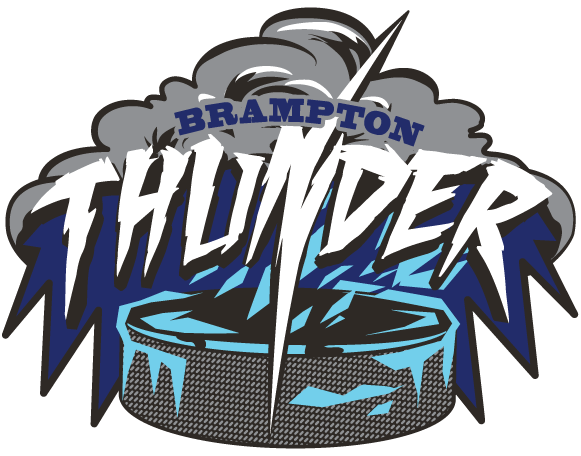 Brampton Thunder 2015-16-Pres Primary Logo iron on heat transfer